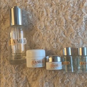 Empty La Mer containers